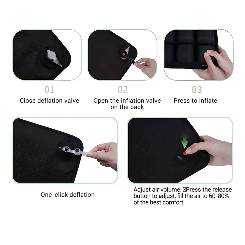 BOOMBOX™Inflatable Travel Pillow